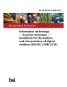 BS EN ISO/IEC 27042:2016