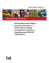 BS EN ISO/IEC 27001:2017