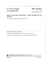 NBN ISO 3010:1993
